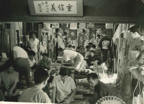 昭和初期の展示会風景