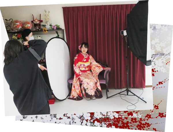 プロカメラマンによるスタジオ撮影